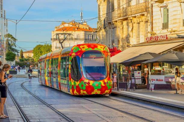* F3 Haussmannien, Centre-Ville, 4 Pers, Wifi * Montpellier Exterior foto
